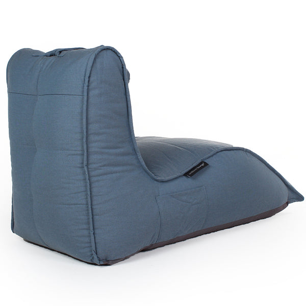 Avatar Sofa with Headrest - Atlantic Denim