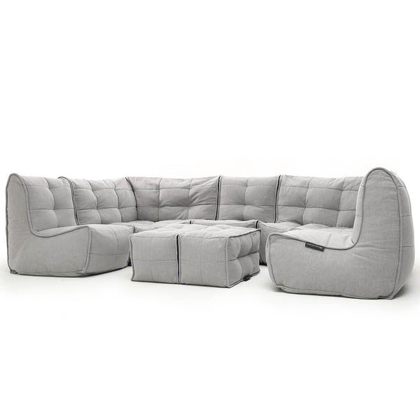 Mod 6 Lounge Max - Keystone Grey (with linen)