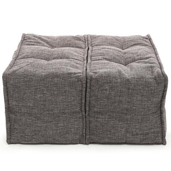 Twin Ottoman - Luscious Grey