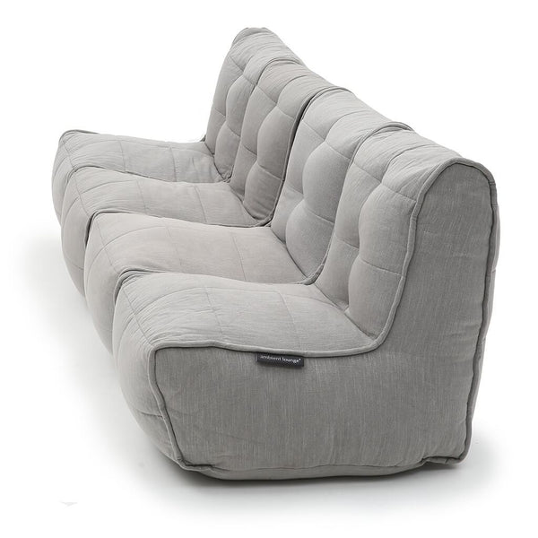 Mod 4 Quad Couch - Keystone Grey (with linen)