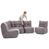 Mod 4 L Sofa - Luscious Grey