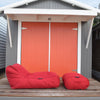 Studio Chaise Set (Toro Red)