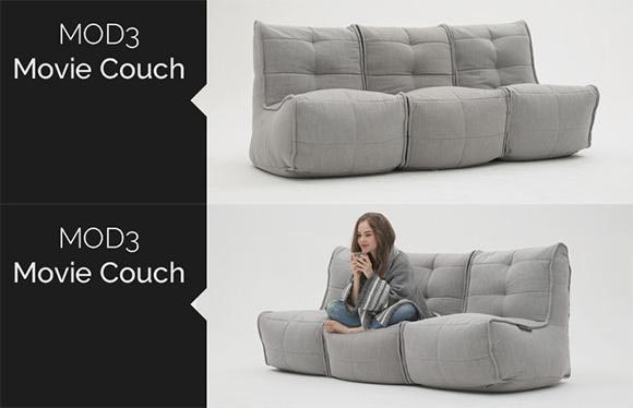 Mod 3 Movie Couch