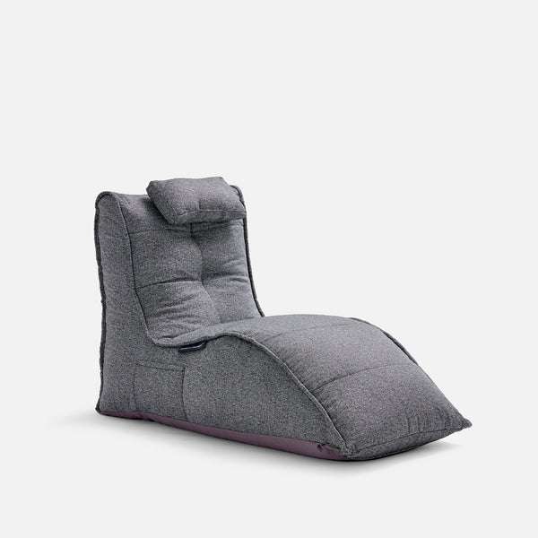 Avatar with Headrest - Titanium Weave (indoor/outdoor)