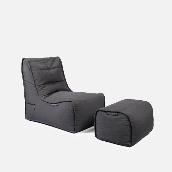 Evolution Sofa - Black Rock (Sunbrella)