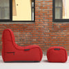 Divano Evolution - Rosso acceso (Sunbrella)