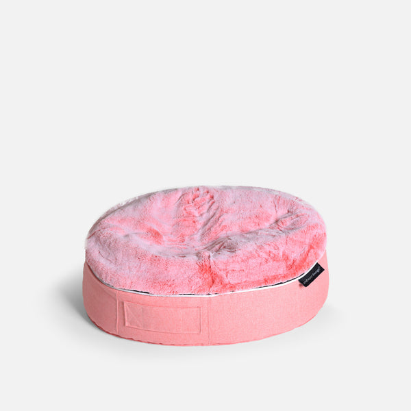 (M) Premium Indoor/Outdoor Dog Bed (Ballerina Pink)