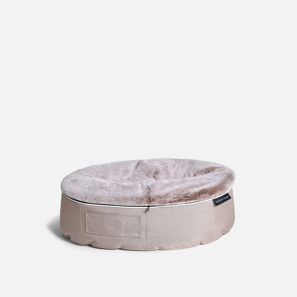 (M) Premium Indoor/Outdoor Dog Bed (Cappuccino)