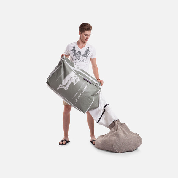 Riempimento da 170 litri con sistema di riempimento Premium Ultra-Bead + sistema