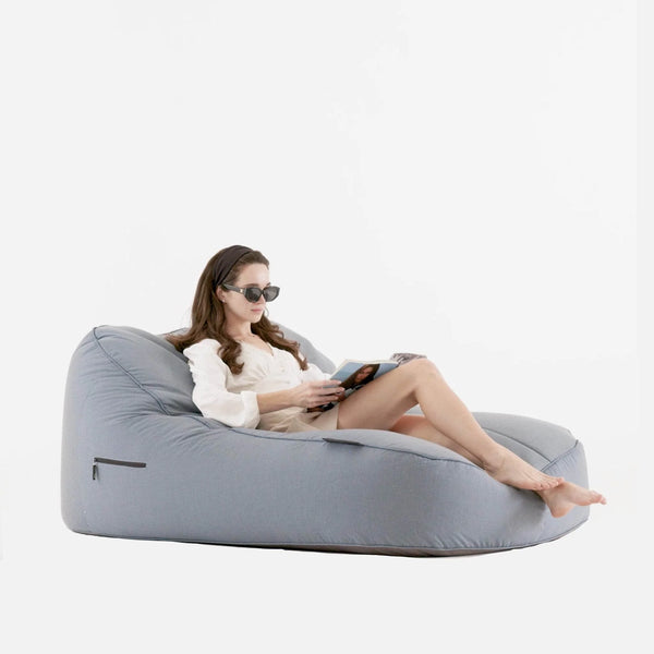 Zweisitzer-Sofa Satellite - Atlantic Denim