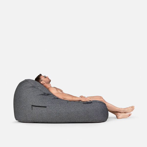 Satelliten-Doppelsofa – Titanium-Gewebe (für den Innen- und Außenbereich)