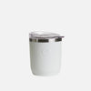 Stainless Steel Drink Cup - White 300ml