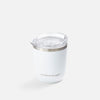 Stainless Steel Drink Cup - White 300ml