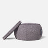 Wing Ottoman - Luscious Grey