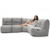 Mod 4 L Sofa - Keystone Grey (with linen)