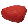 Outlet Fiorenze Ottoman Only Hellfire Red Genuine Leather
